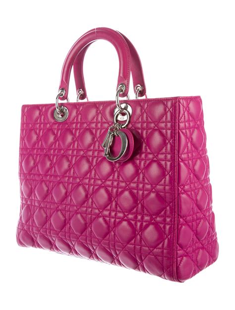 sac lady dior large|christian dior handbags.